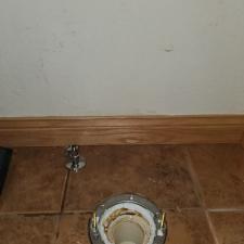 Toilet replacement and flange repair in westminster co 2