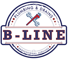 B-Line Plumbing & Drains Logo